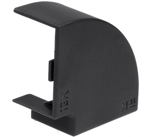 ELECOR Поворот 90град КМП 40х25 черный (4шт/компл)  EL-KK10D-P-040-025-K02  IEK