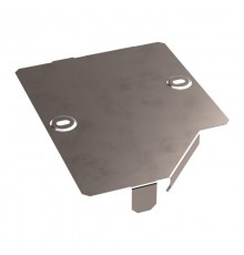 Крышка переходника левого Стандарт INOX (AISI 409) 200х150  PR16.5644  Промрукав