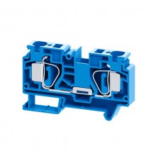 Клемма проходная пружинная OptiClip CSC-16-I-BU-76A-(1,5-16)-синий  289720  КЭАЗ