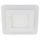 Светильник точечный встраиваемый светодиодный LED 4 6Вт 4000К белый квадрат с синей подсветкой Б0017495  ЭРА