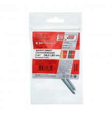 Болт DIN 571 сантехнический оцинк 6х80 (2 шт) - пакет ( 0,031 кг)  102584  Tech-KREP