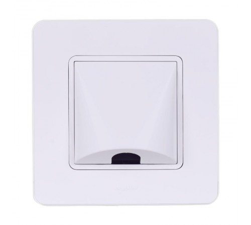 Inspiria Белый Вывод кабеля с зажимом для крепления  673890  Legrand