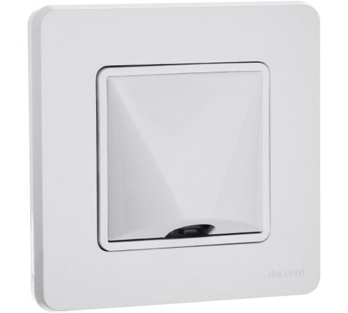 Inspiria Белый Вывод кабеля с зажимом для крепления  673890  Legrand