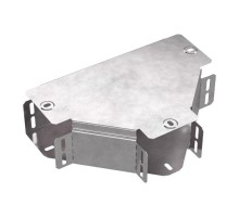 Т-образный ответвитель с крышкой Стандарт 100х80  PR16.0433  Промрукав