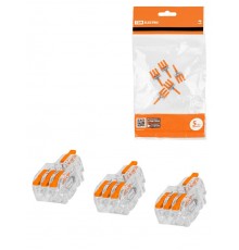 Клемма разветвительная СКР-613 в прозрачном корпусе (4 мм2) (5 шт/упак)  SQ0527-0412  TDM