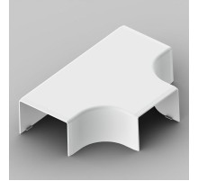 Ответвитель радиусный Т-образный LH 60x40 HF 8654RHF (HB) (Цвет Белый)  8654RHF_HB  Kopos