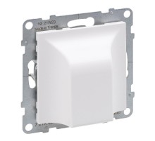 SUNO Вывод кабеля с лицевой панелью. Без клемм. Цвет "Белый"  721142  Legrand