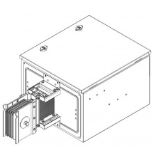 Секц. соед. с др. тип. 1000А Al 3L+N+1/2PE IP55 тран. IEK  LB-1000A5-35-F-EA  IEK