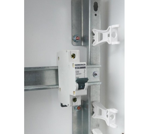 Выключатель автоматический однополюсный ВА47-29 50А C 4,5кА  MVA25-1-050-C  GENERICA