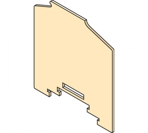 Разделитель цепей SCHD2 для HD10/12.F желтый  1SNA205429R0400  TE