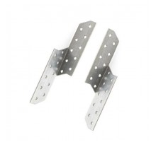 Держатель балки левый 190х40х40х2, оцинкованный - накл.  141973  Tech-KREP