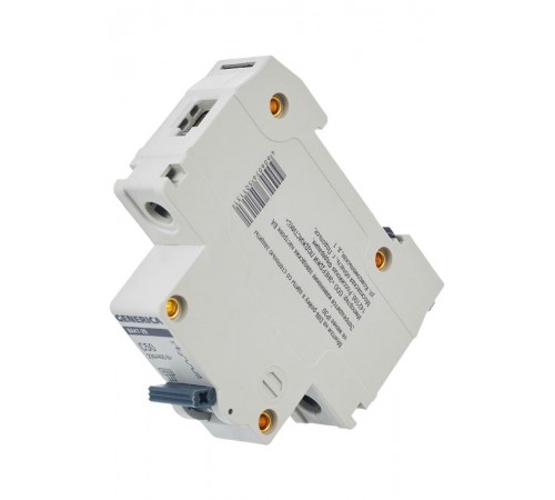 Выключатель автоматический однополюсный ВА47-29 50А C 4,5кА  MVA25-1-050-C  GENERICA