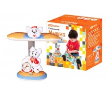 Светильник Мышка настол/часы 220В, 11Вт, G23, желтый  SQ0337-0014  TDM