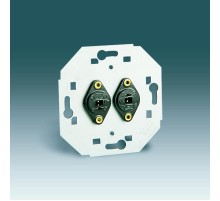 Simon 75 Механизм Аудиорозетка для подключения двух аудиоколонок, S82, S82N, S88, S82 Detail  75401-39  Simon