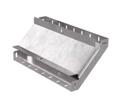 Угол вертикальный внутренний 90 градусов с крышкой Стандарт 400х50   PR16.0601  Промрукав