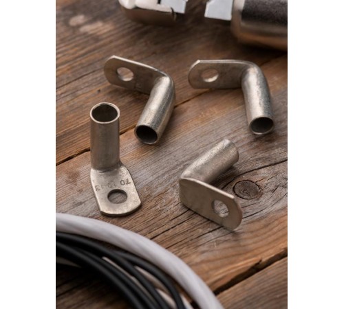 Наконечник медный луженый ТМЛ 70-10-13 (90гр) EKF PROxima  tml-70-10-13-90  EKF