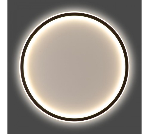 Светильник светодиодный управляемый с пультом 80W, Max. 5600Lum, 3000К-6500K, IP20, черный AL5800 RING  41557  FERON