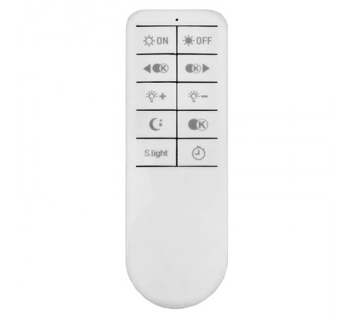 Светильник светодиодный управляемый с пультом 80W, Max. 5600Lum, 3000К-6500K, IP20, черный AL5800 RING  41557  FERON