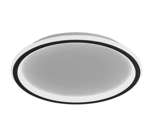 Светильник светодиодный управляемый с пультом 80W, Max. 5600Lum, 3000К-6500K, IP20, черный AL5800 RING  41557  FERON