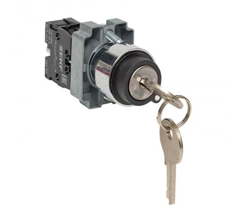Переключатель BG21 2P с замком не возвратный NO EKF PROxima  xb2-bg21  EKF