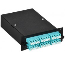 ITK Кассета для кросса ST OM3 MTPf 6хLC-quad (24 ОВ)  FCPS-5003-MTPF-024LCQ  ITK