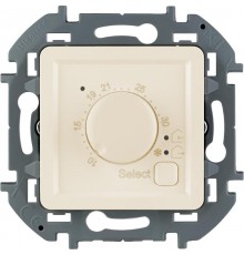 Inspiria Слоновая кость Термостат для тёплых полов с внешним датчиком без рамки  673811  Legrand