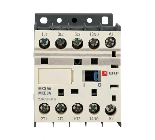 Миниконтактор МКЭ 9А 230В 1NO EKF PROxima  Mctr-s-9-230  EKF