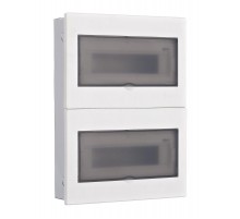 Корпус встраиваемый прозр. дв. 2 ряда 26 мод. IP41 ЩРВ-М  31076DEK  DEKraft