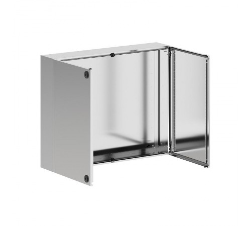 Корпус навесной STH с М/П двухдверный из нержавеющей cтали AISI304 ВхШхГ 800x1000x200 мм, без фланца  R5STH0812-304  DKC