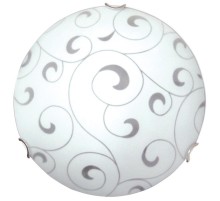 Светильник "Морокко" 300 НПБ 01-2х60-139 М16 матовый белый /кл.штамп металлик  1005205666  Элетех