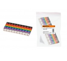 Маркеры наборные - комплект цифр ("0"-"9") 2,5 мм2 (150 шт.)   SQ0534-0062  TDM