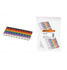 Маркеры наборные - комплект цифр ("0"-"9") 2,5 мм2 (150 шт.)   SQ0534-0062  TDM