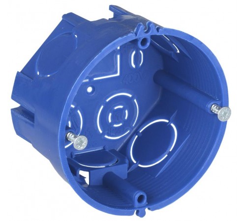 Коробка установочная СЗ D=68х40мм для твердых стен (сам.) о/у  UKT10-068-040-000-A-N-UO  GENERICA