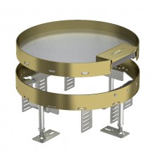 Кассетная рамка RKS2 ном.размер R7 D 275 мм (латунь) (RKS2 R7 M25)  7409264  OBO Bettermann