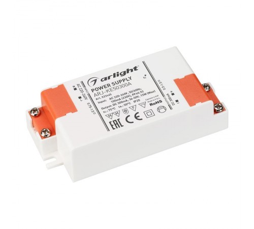 Блок питания ARJ-KE50300A (15W, 300mA, PFC)  023445  Arlight