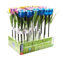 Cветильник садовый декоративный на солн.батарее "Тюльпан" USL-C-651/PT305 TULIP SET 24 набор из 24 шт 4000К, 1*LR акк. в/к. IP44  UL-00004275  Uniel
