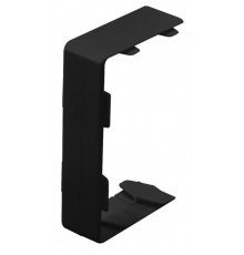 Переходник для РКК-100х60 и 100х40 соединительный (черный)  ПРС-100х60-Ч  Рувинил