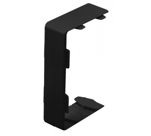 Переходник для РКК-100х60 и 100х40 соединительный (черный)  ПРС-100х60-Ч  Рувинил