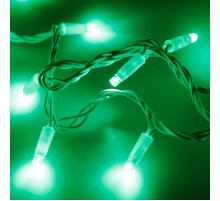Светодиодная гирлянда ARD-STRING-CLASSIC-10000-WHITE-100LED-FLASH GREEN (230V, 7W)  025816  Arlight