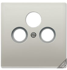 Крышка для SAT-TV-FM-розеток, фиксация винтом; металл; латунь antik; Messing  ME2990SATAT  Jung