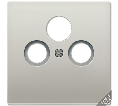 Крышка для SAT-TV-FM-розеток, фиксация винтом; металл; латунь antik; Messing  ME2990SATAT  Jung