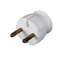 Вилка 2К 16А бел  050183  Legrand