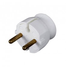 Вилка 2К 16А бел  050183  Legrand