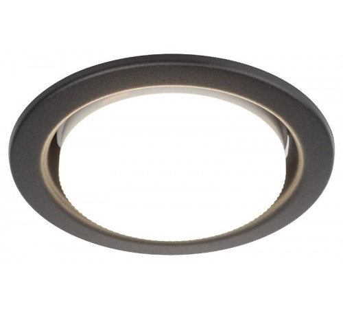 Cветильник встраиваемый под лампу GX53 KL35 SBK (к) черный матовый  Б0055813  ЭРА