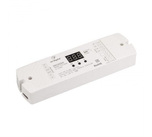 Декодер SMART-K19-DMX (12-48V, 4x350mA)  023827  Arlight