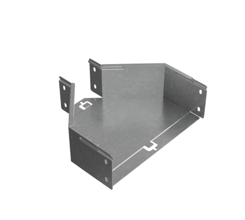 Переходник центральный 100х100-300 мм "ПЛЮС" HD  PDplus100-100-300-C HD   КМ-профиль