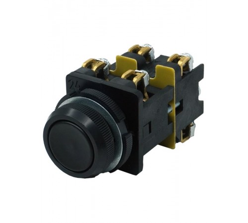 КЕ-012 У3 исп.3, черный, 2з+2р, цилиндр, IP40, 10А, 660В, выключатель кнопочный (ЭТ)  ET502433  Электротехник