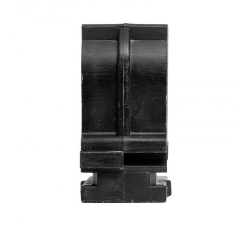 Крепеж-клипса для ручного монтажа d20 мм (10 шт) черная -Plast derj-z-20sb  EKF