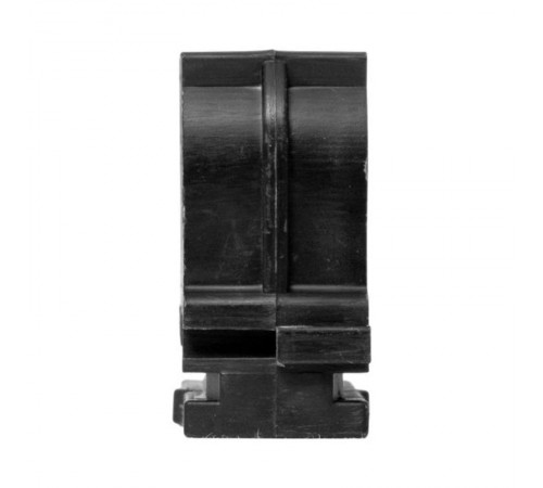 Крепеж-клипса для ручного монтажа d20 мм (10 шт) черная -Plast derj-z-20sb  EKF