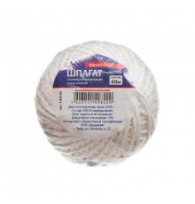 Шпагат ПП 1000 Текс, белый, 60 м  140336  Tech-KREP